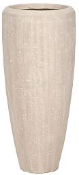 Composits Polystone Partner Round Tall Indoor Planter Pot