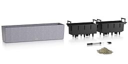 LECHUZA BALCONERA Stone Trough Poly Resin Self-watering Planter
