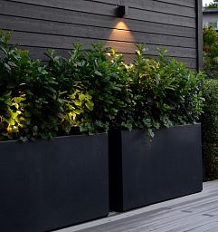 AXIS Trough Outdoor Fiberglass Planter