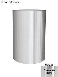 Superline Standard on Wheels Tall Indoor Planter