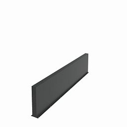 Aluminium Long Low Wall