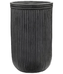 Vertical Rib Tall Planter | Indoor and Outdoor Plant Pot