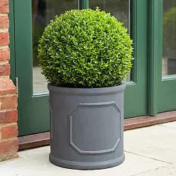 IDEALIST Chelsea Light Concrete Cylinder Garden Planter