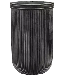 Vertical Rib Tall Planter | Indoor and Outdoor Plant Pot
