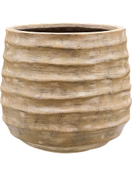 New Wave Ivar L Terra Washed Round Planter