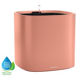 LECHUZA PILA Color Square Poly Resin Self-watering Planter