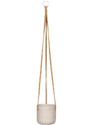 Rough Fibreclay Hanging Planter | Indoor and Outdoor Plant Pot