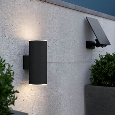 Chester Up & Down Premium Solar Wall Lights Outdoor