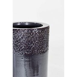 Glaze Round Tall Polystone Indoor Planter