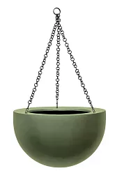 Gradient Hanging Bowl Planter | Polyresin Indoor Plant Pot