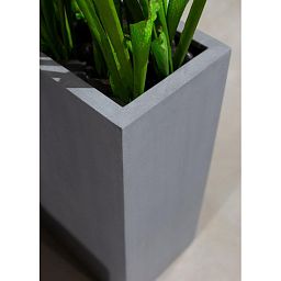 SOLID Room Divider Rectangular Fiberstone Planter