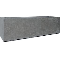 DIVISION Rectangle Outdoor Concrete GRC Planter