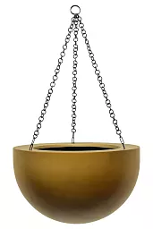 Gradient Hanging Bowl Planter | Polyresin Indoor Plant Pot