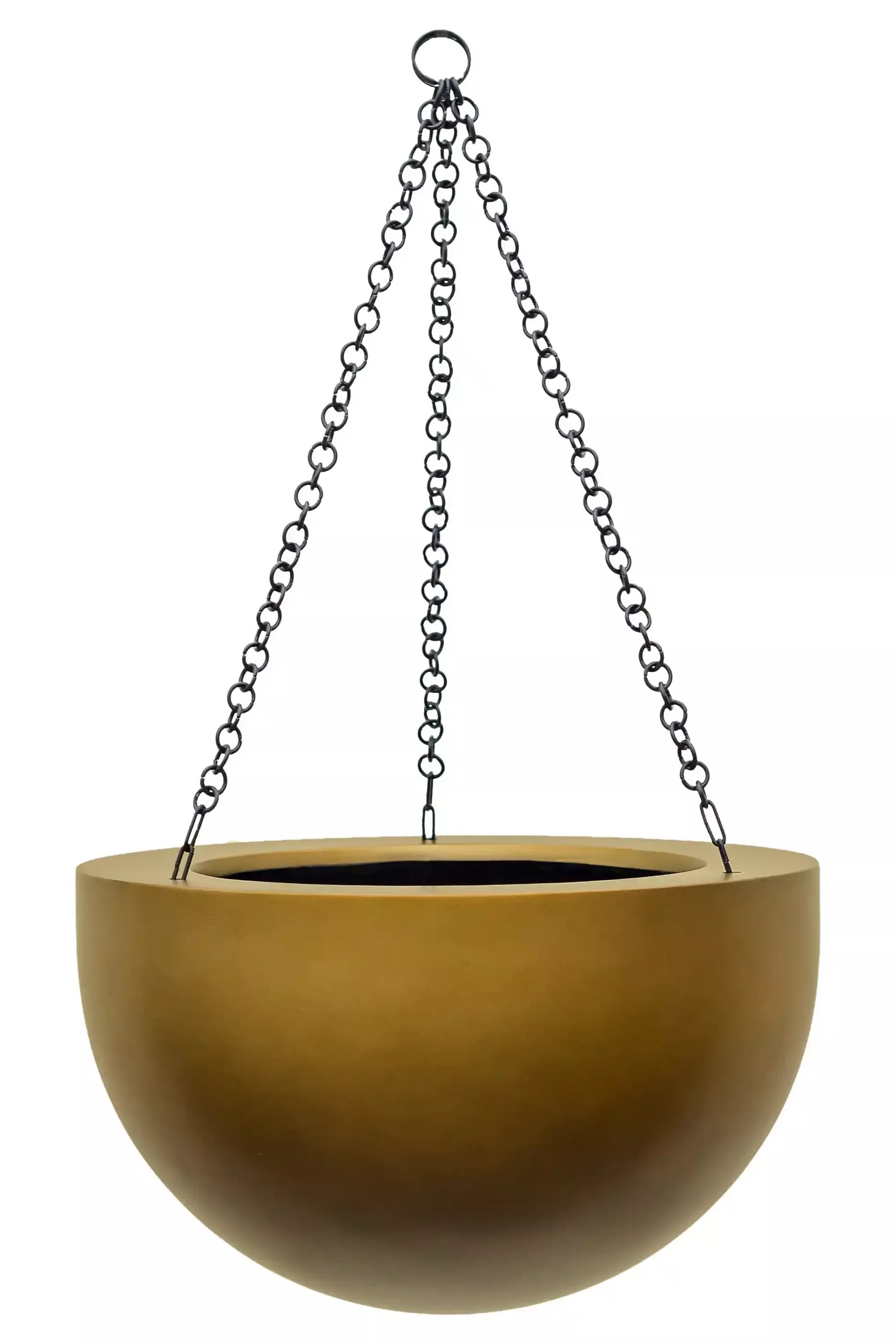 Gradient Hanging Bowl Planter | Polyresin Indoor Plant Pot