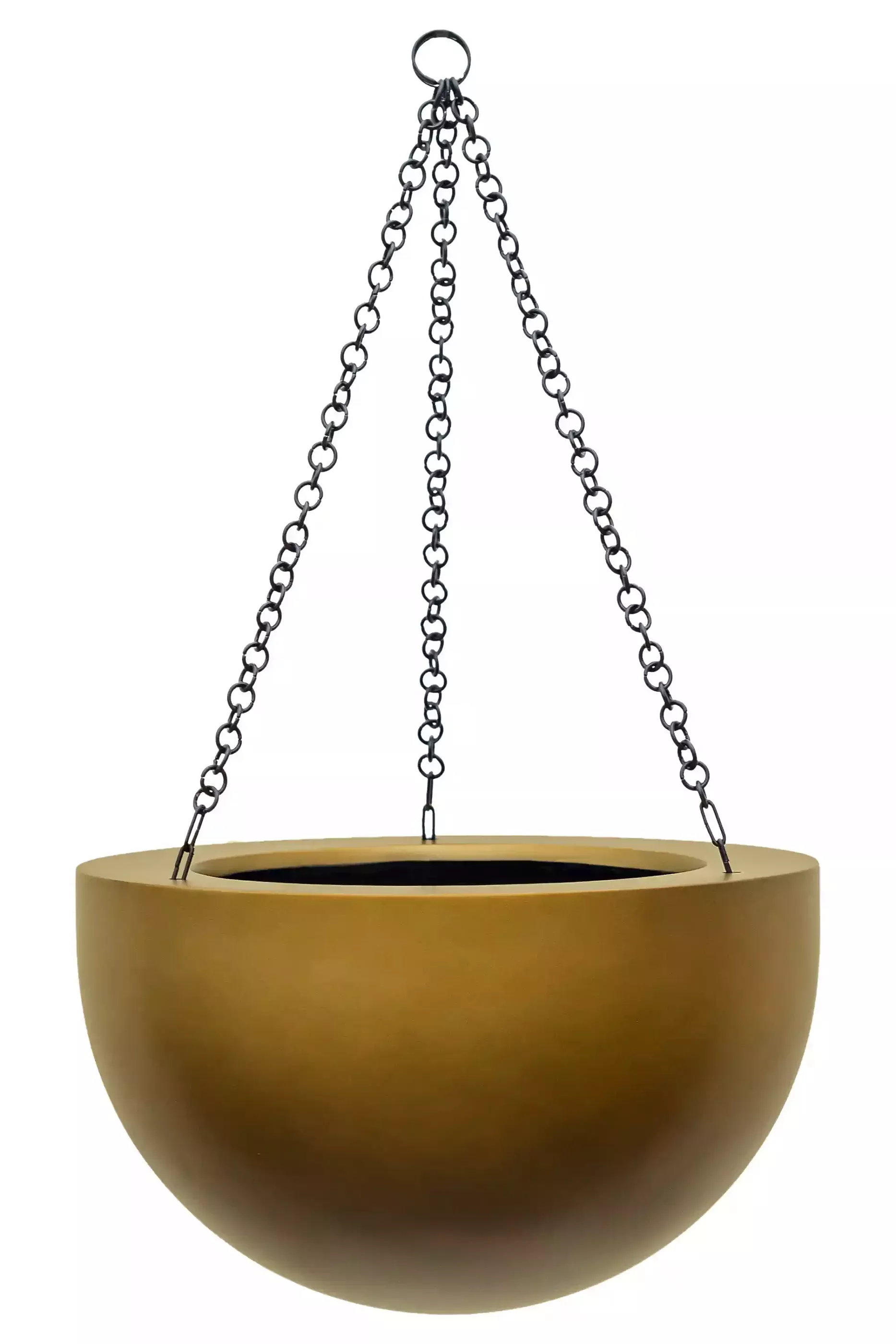 Gradient Hanging Bowl Planter | Polyresin Indoor Plant Pot