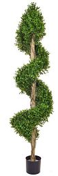 Topiary New Buxus Spiral Artificial Bush Plant