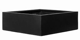 Square Fiberstone Low Planter by Idealist Premium JUMBO