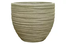 Tornado Fibreclay Egg Planter | Indoor and Outdoor Plant Pot