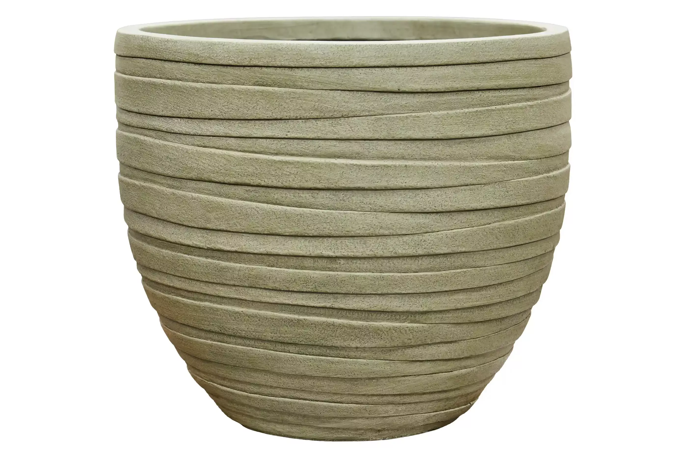 Tornado Fibreclay Egg Planter | Indoor and Outdoor Plant Pot