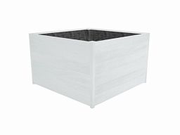 Hardwood Sevilla Square Wood Outdoor Planter