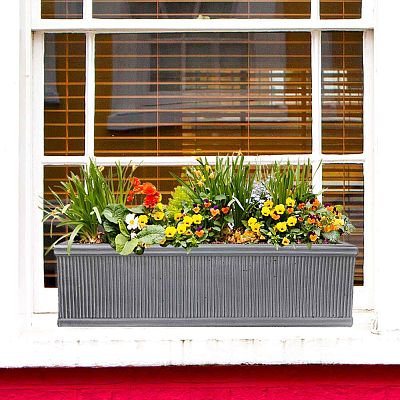 IDEALIST Lite Vertical Ribbed Vintage Style Window Box