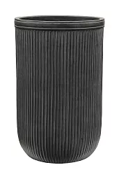 Vertical Rib Tall Planter | Indoor and Outdoor Plant Pot