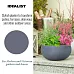 IDEALIST Lite Classic Smooth Bowl Outdoor Planter