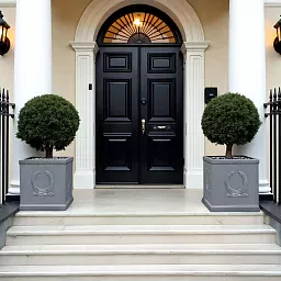 IDEALIST Kensington Light Stone Square Garden Planter