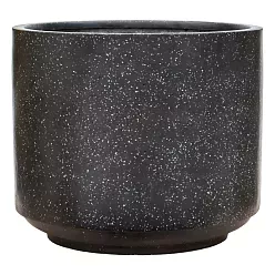 Terrazzo Fiberstone Planter | Cylinder Indoor and Outdoor Plant Pot