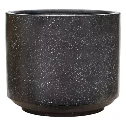 Terrazzo Fiberstone Planter | Cylinder Indoor and Outdoor Plant Pot
