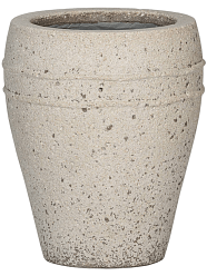 Mediterranean Ficonstone Tall Planter | Indoor and Outdoor Plant Pot Ares Vase