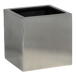 Fibrestone Platinum Block Square Planter by Idealist Premium