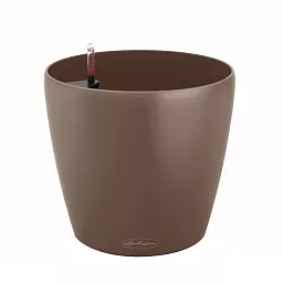 LECHUZA CLASSICO Color Round Poly Resin Self-watering Planter