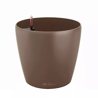 LECHUZA CLASSICO Color Round Poly Resin Self-watering Planter