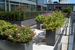 Florida Outdoor Aluminum Trough Planter