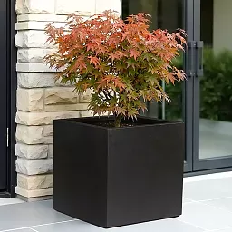 IDEALIST Lite Square Box Contemporary Light Concrete Planter