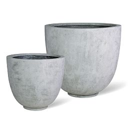 Round Polystone Planter by Fleur Ami EGO GIANT