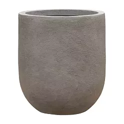 Nucast Round Planter + Liner | Composite Indoor Plant Pot