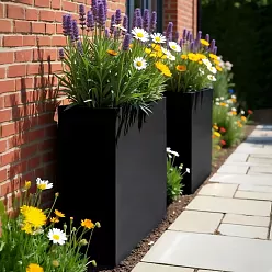 Raised Fiberstone Trough Planter by Idealist Premium JORT