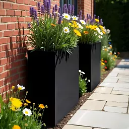 Raised Fiberstone Trough Planter by Idealist Premium JORT