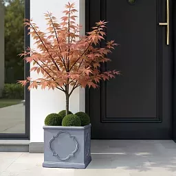 IDEALIST Windsor Light Stone Square Garden Planter