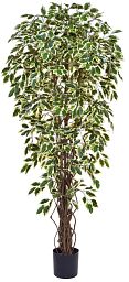 Ficus Liana Variegated Flame Retardant Artificial Tree Plant