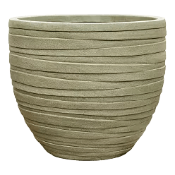 Tornado Fibreclay Egg Planter | Indoor and Outdoor Plant Pot