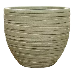 Tornado Fibreclay Egg Planter | Indoor and Outdoor Plant Pot