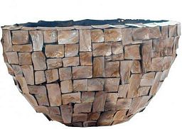 Oceana Boat Round Indoor Planter