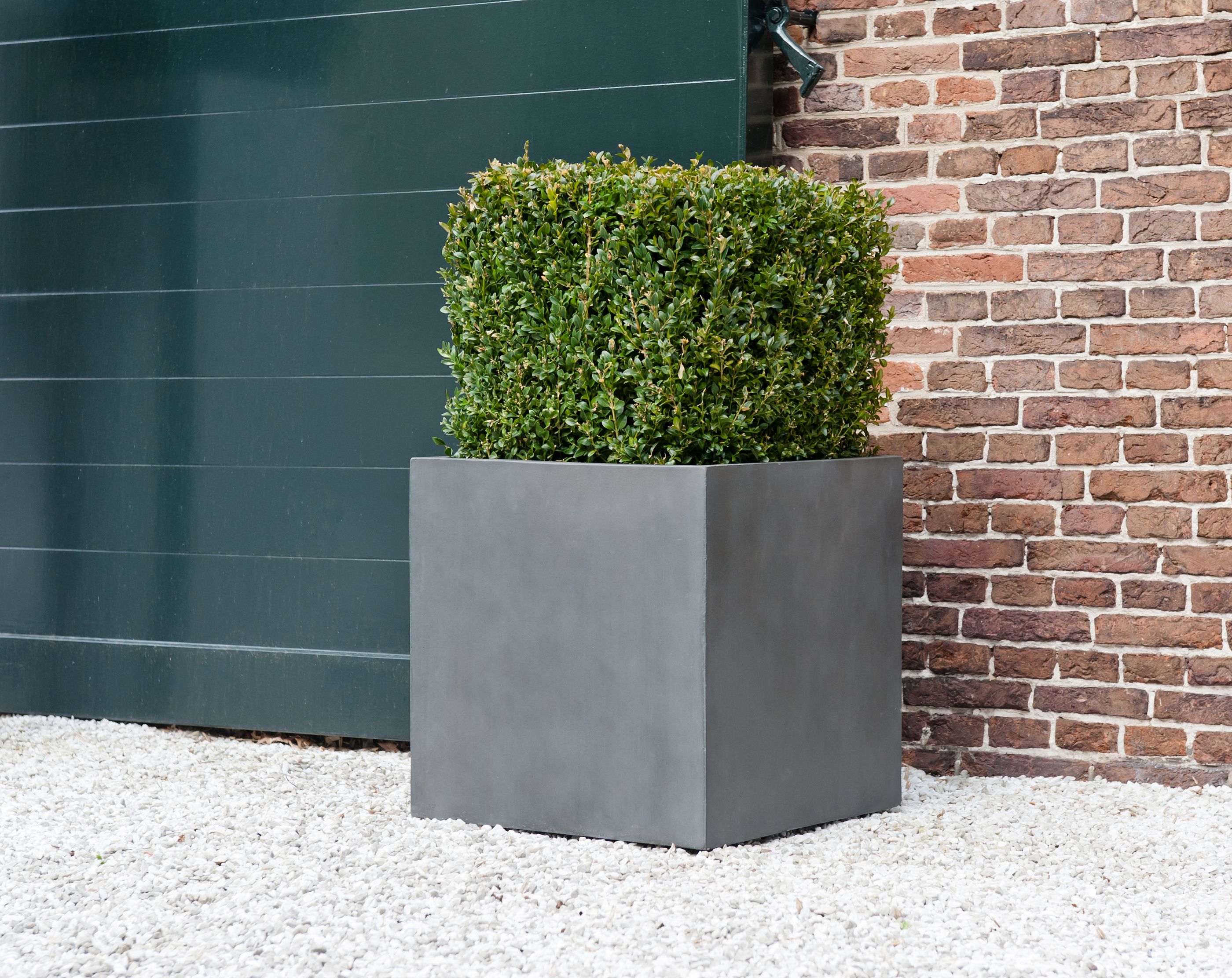 Square Fiberstone Planter by Idealist Premium