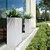 IDEALIST Lite Narrow Contemporary Light Concrete Trough Planter