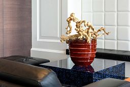Ceramic Round Circular Glossy Planter Pot In/Out