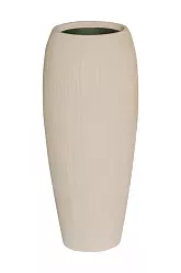 Polystone Tall Planter + Liner | Indoor and Outdoor Plant Pot Vase