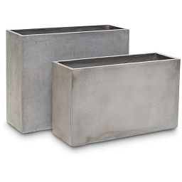 DIVISION Concrete GRC Large Trough Planter Outdoor